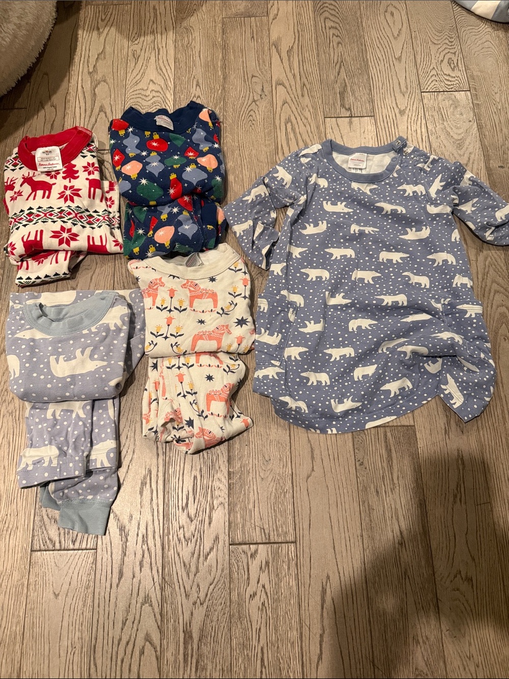 Hanna Andersson Winter PJs bundle
